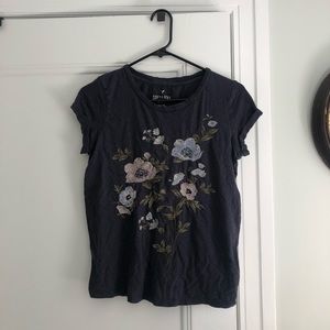 American Eagle Embroidered Tee